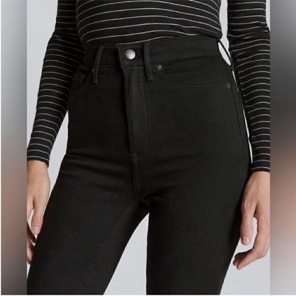 NWT Everlane The Way-High® Skinny Jean in Black Size 30 Crop - Picture 11 of 13